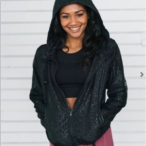 ZYIA Black Bomber Jacket